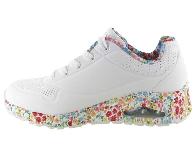 baskets et sneakers - Confort - femme - Synthétique - Blanc - Skechers footwear6820501_4