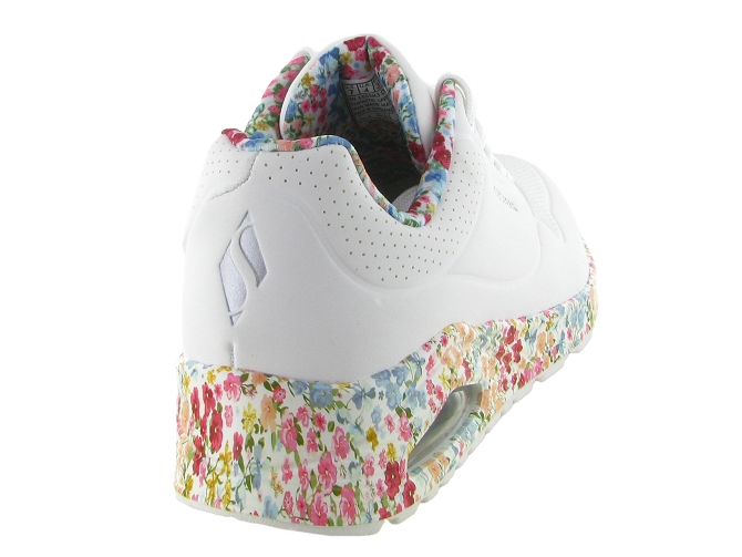 baskets et sneakers - Confort - femme - Synthétique - Blanc - Skechers footwear6820501_5