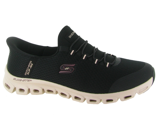 baskets et sneakers - Confort - femme - Synthétique - Noir - Skechers footwear
