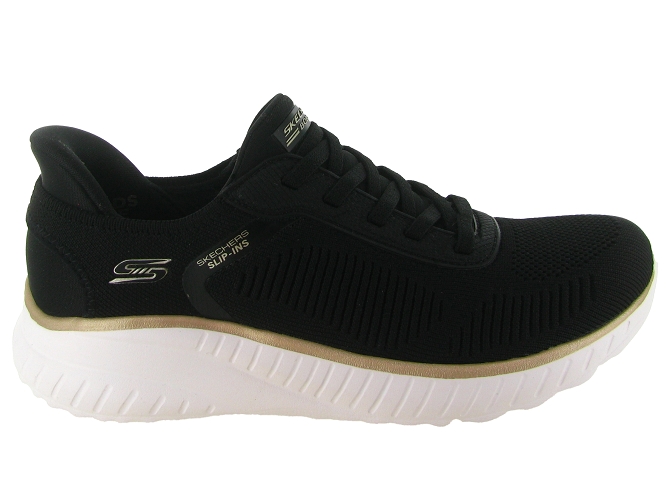 baskets et sneakers - Confort - femme - Toile  - Noir - Skechers footwear6820901_2
