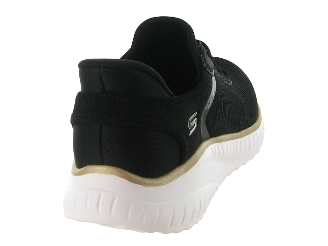 baskets et sneakers - Confort - femme - Toile  - Noir - Skechers footwear6820901_5