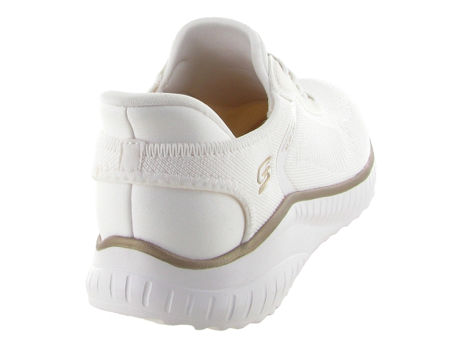 baskets et sneakers - Confort - femme - Toile  - Blanc - Skechers footwear6820902_5