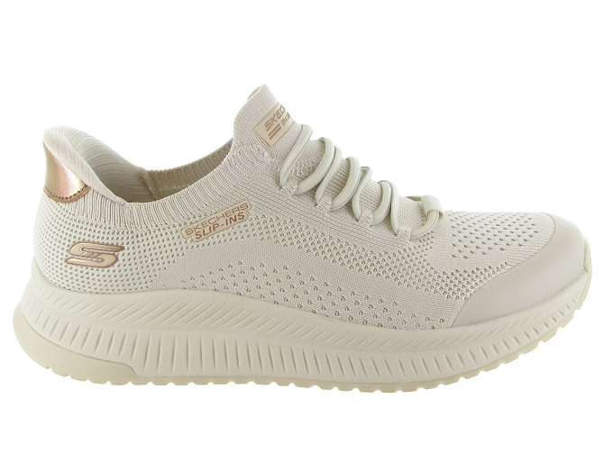 baskets et sneakers - Confort - femme - Synthétique - Crème - Skechers footwear6821001_2