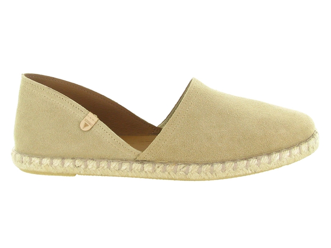 espadrilles - Espadrille plate - femme - Nubuck - Beige - Verbenas6821402_2