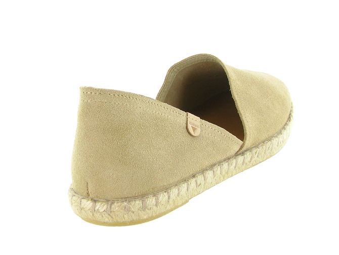 espadrilles - Espadrille plate - femme - Nubuck - Beige - Verbenas6821402_5