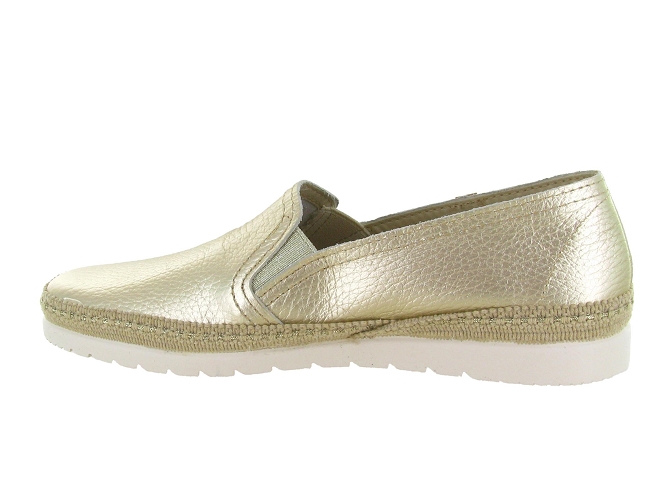 mocassins - Décontracté - femme - Cuir - Or - Verbenas6821501_4