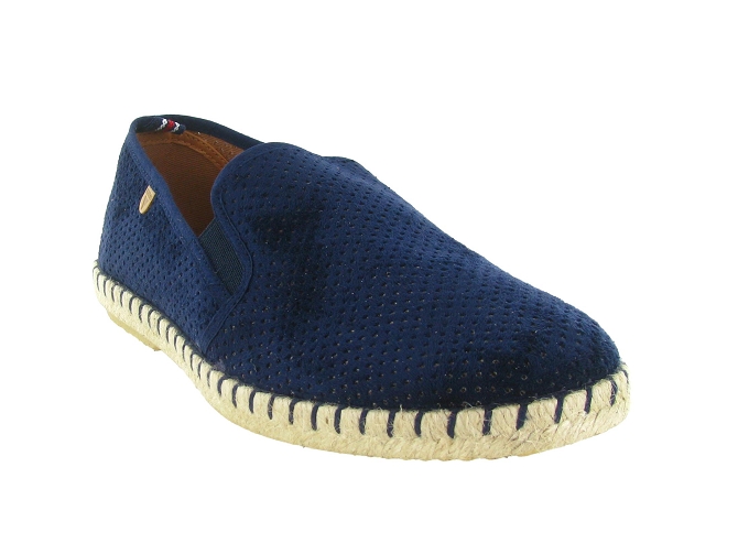 espadrilles -  - homme - Nubuck - Bleu Marine - Verbenas6821601_3