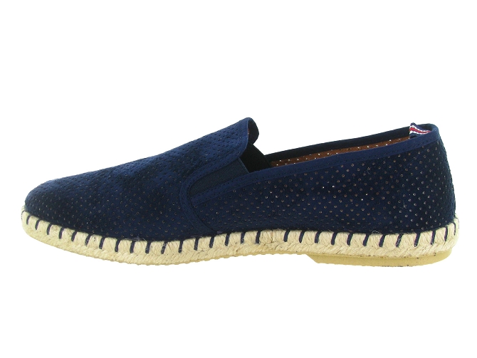 espadrilles -  - homme - Nubuck - Bleu Marine - Verbenas6821601_4