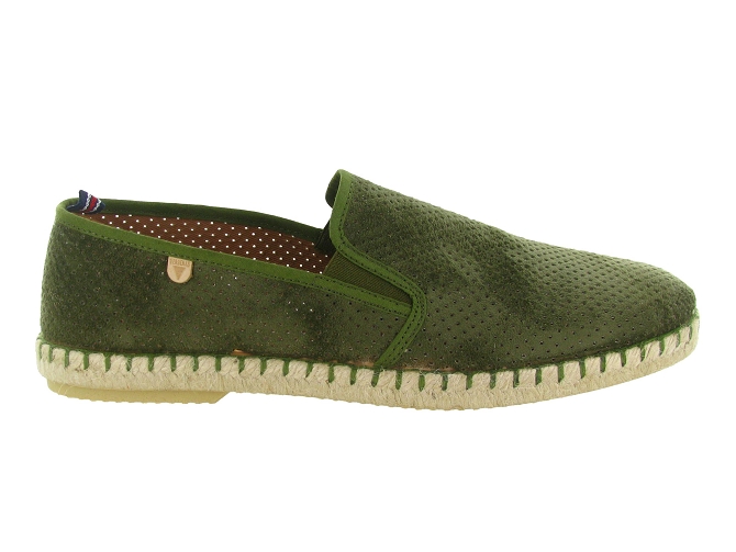 espadrilles -  - homme - Nubuck - Kaki - Verbenas6821602_2