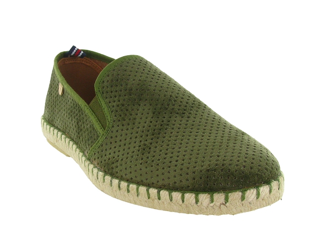 espadrilles -  - homme - Nubuck - Kaki - Verbenas6821602_3