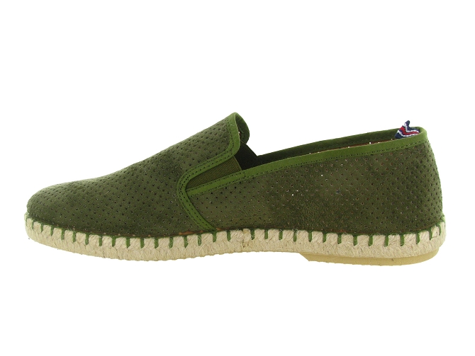 espadrilles -  - homme - Nubuck - Kaki - Verbenas6821602_4