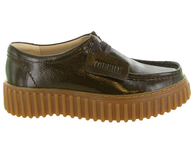 chaussures a lacets - Derby chic - femme - Cuir - Marron - Clarks6821802_2