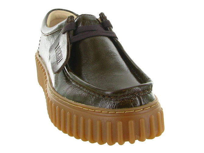 chaussures a lacets - Derby chic - femme - Cuir - Marron - Clarks6821802_3