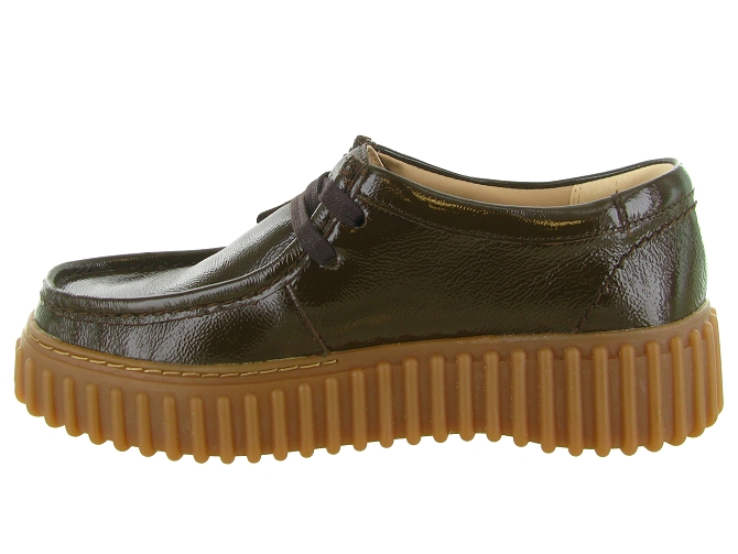 chaussures a lacets - Derby chic - femme - Cuir - Marron - Clarks6821802_4