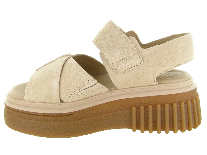 sandales et nu pieds - Confort - femme - Cuir - Crème - Clarks6822202_4