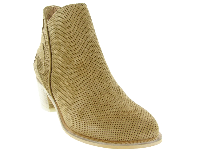 bottines et boots - Casual - femme - Nubuck - Taupe - Alpe6822801_3