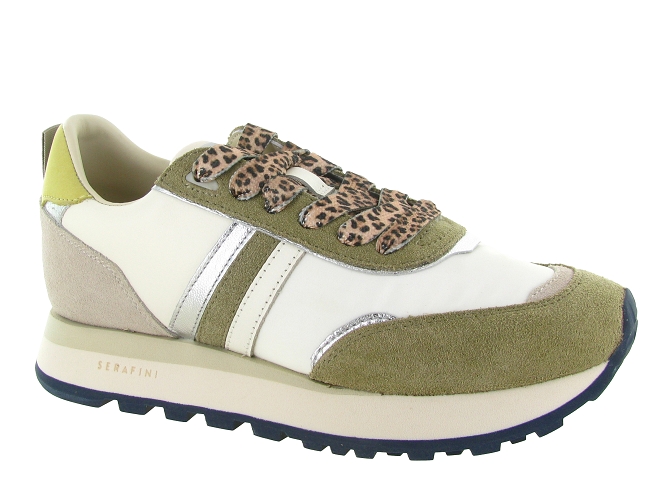 baskets et sneakers - Tendance - femme - Cuir - Blanc - Serafini