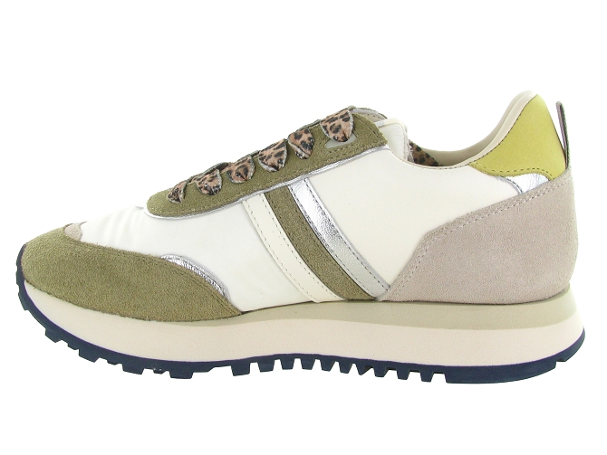 baskets et sneakers - Tendance - femme - Cuir - Blanc - Serafini6826201_4