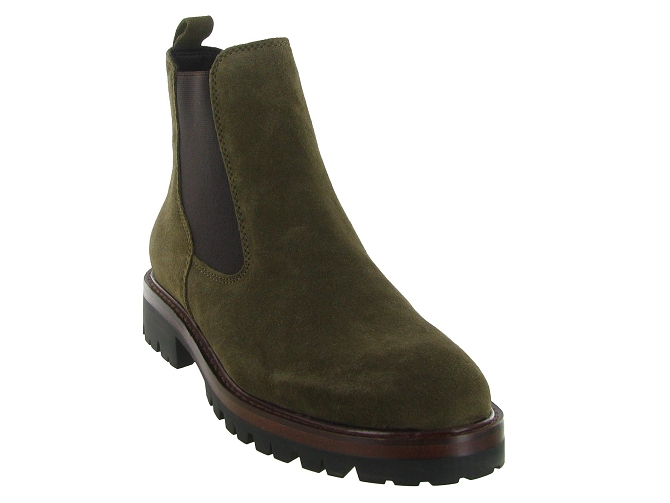 bottines et boots - Chelsea - femme - Nubuck - Kaki - Another trend6827401_3