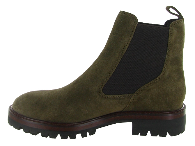 bottines et boots - Chelsea - femme - Nubuck - Kaki - Another trend6827401_4