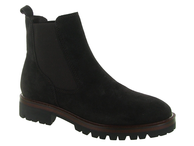 bottines et boots - Chelsea - femme - Nubuck - Chocolat - Another trend