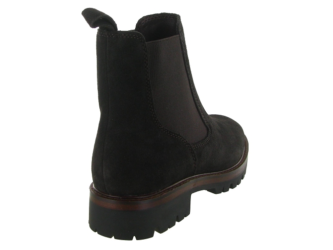 bottines et boots - Chelsea - femme - Nubuck - Chocolat - Another trend6827403_5