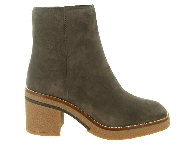 bottines et boots - Casual - femme - Nubuck - Marron - Another trend6827702_2
