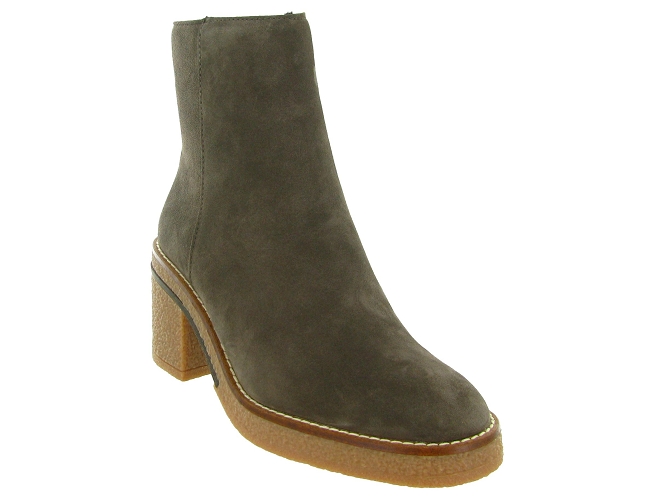 bottines et boots - Casual - femme - Nubuck - Marron - Another trend6827702_3