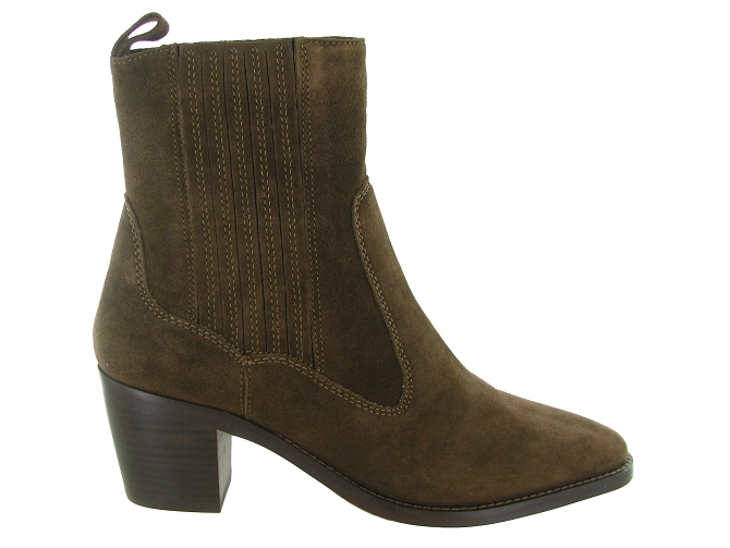 bottines et boots - Santiag - femme - Nubuck - Marron - Another trend6828201_2