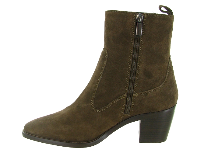 bottines et boots - Santiag - femme - Nubuck - Marron - Another trend6828201_4