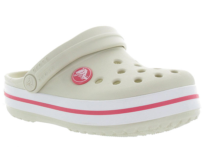 Crocs sandales et nu pieds my crocband clog kids girl yl beige