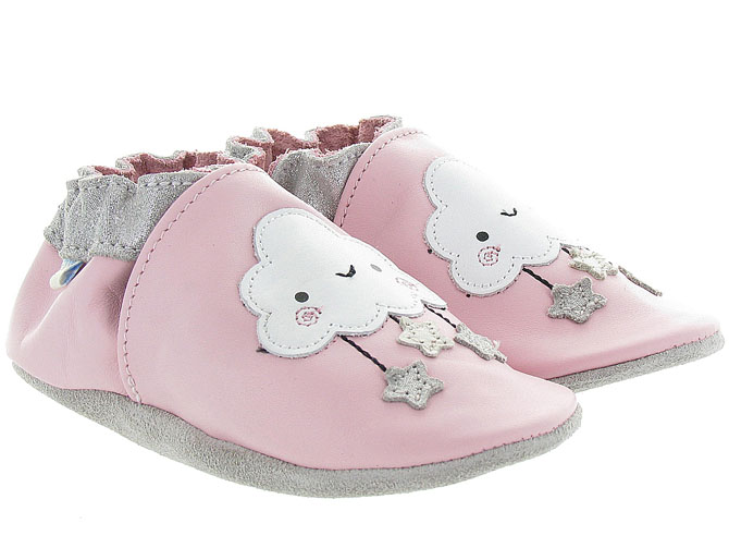 Chaussons bébé fille Robeez Dancing Mouse - Robeez - Chaussures