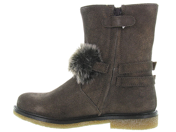 Apples and pears bottines et boots 8334 marron fonce7033102_4