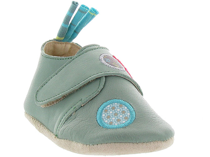 Babybotte chaussons et pantoufles chien vert7035001_3