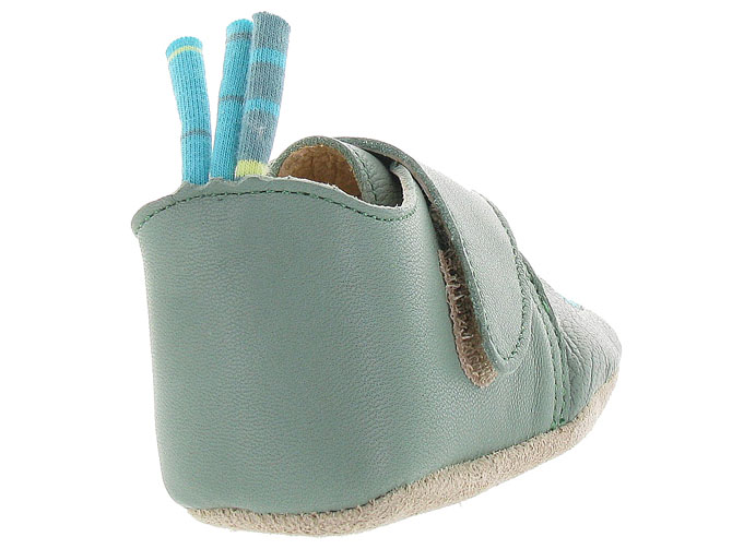 Babybotte chaussons et pantoufles chien vert7035001_5