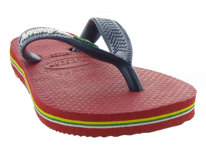 Havaianas sandales et nu pieds kids brasil logo rouge7058702_4