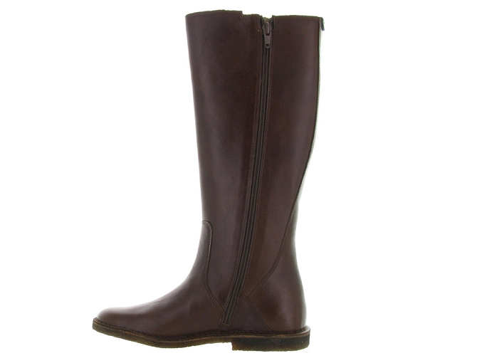 bottes - Cavalières - femme - Cuir - Marron - Kickers7070001_4