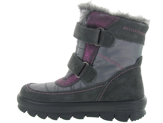 apres ski bottes fourrees -  - junior fille - Cuir - Gris - Superfit7075102_4