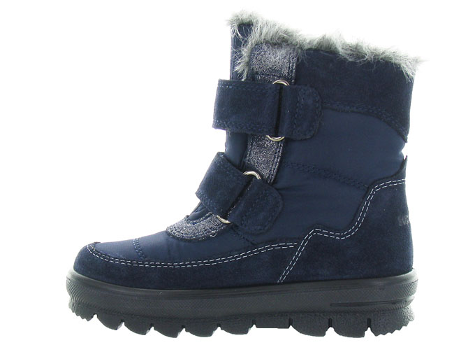 apres ski bottes fourrees -  - junior fille - Cuir - Bleu Marine - Superfit7075104_4