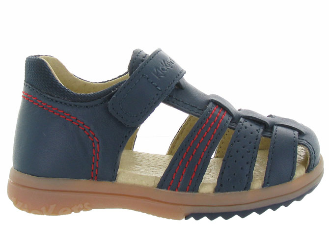 Kickers sandales et nu pieds platiback marine7082202_2