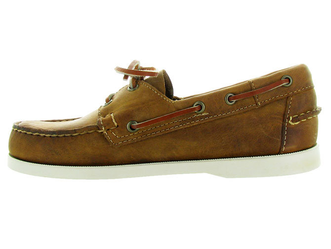 Sebago mocassins docksides portland crazy marron fonce7086701_4