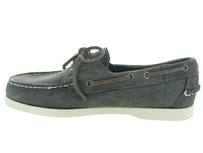 Sebago mocassins docksides portland crazy gris7086703_4