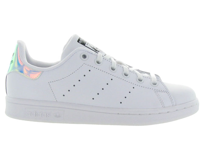 Adidas baskets et sneakers stan smith junior blanc7088301_2