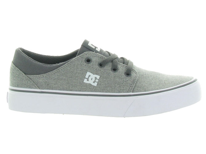 Dc shoes baskets et sneakers adbs300252 trase tx gris7089601_2