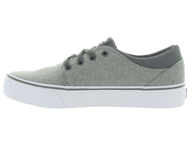 Dc shoes baskets et sneakers adbs300252 trase tx gris7089601_4