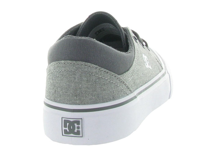 Dc shoes baskets et sneakers adbs300252 trase tx gris7089601_5