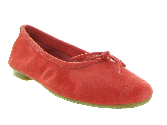 Reqins ballerines harmony peau fraise