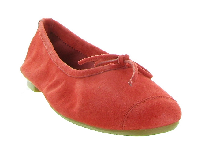 Reqins ballerines harmony peau fraise7092501_3
