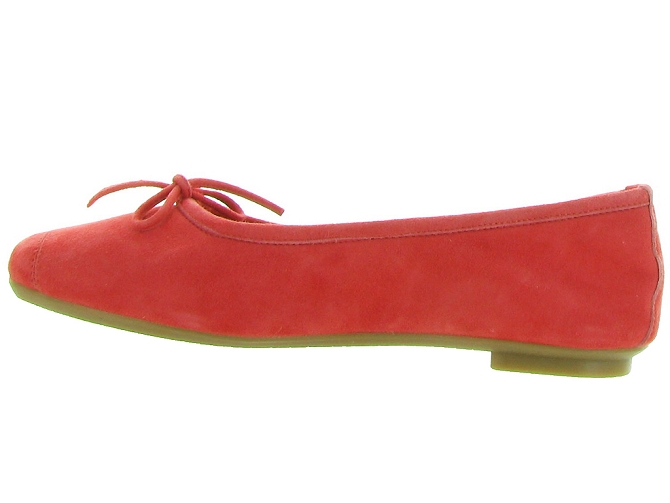 Reqins ballerines harmony peau fraise7092501_4