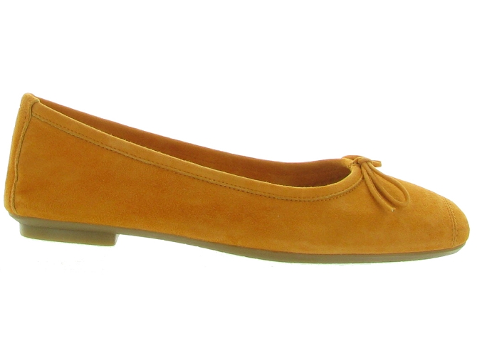 ballerines - Ballerine plate - femme - Nubuck - Orange - Reqins7092504_2